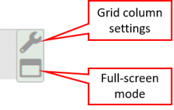 Records grid controls